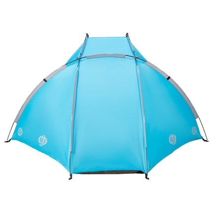 Blue Beach Tent, UV Protection, Portable, Easy Setup