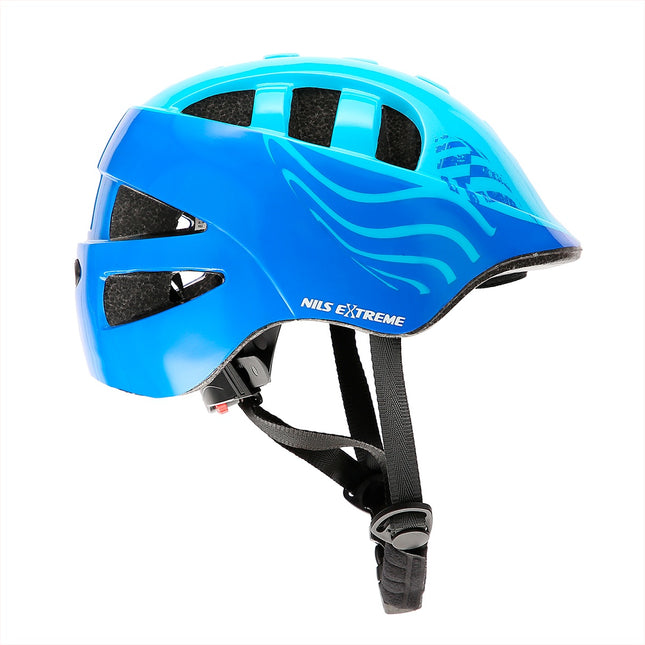 Blue Bike Helmet, Size S (52-56cm)