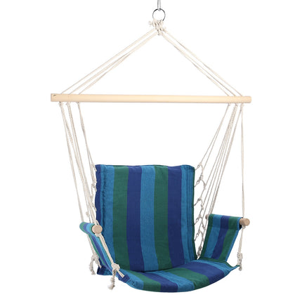 Blue Brazilian Chair, Foldable, Lightweight, Outdoor Use