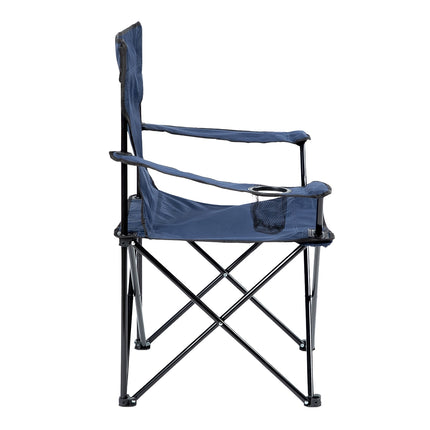 Blue Folding Camping Chair, Lightweight, Portable