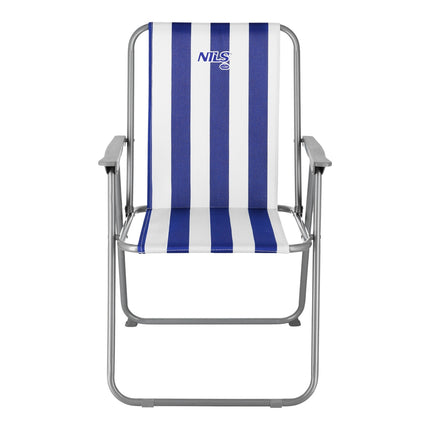 Blue Folding Camping Chair, Lightweight, Portable