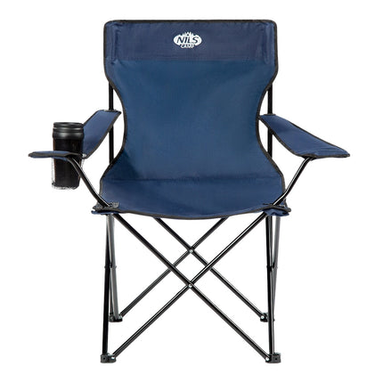 Blue Folding Camping Chair, Lightweight, Portable