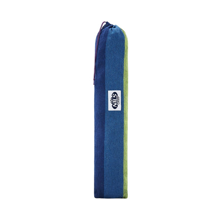Blue Hammock with 70cm Wooden Beam & Metal Holder