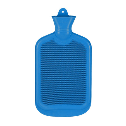 Blue Hot Water Bottle 2L