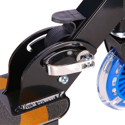 Blue Kick Scooter, Foldable, Lightweight Design