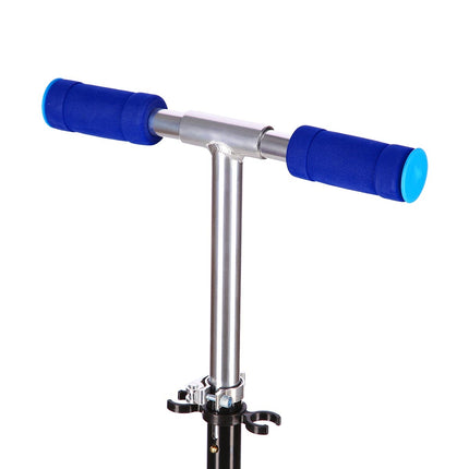 Blue Kick Scooter, Foldable, Lightweight Design