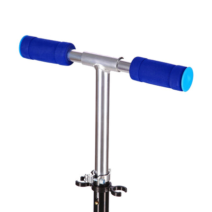 Blue Kick Scooter, Foldable, Lightweight Design