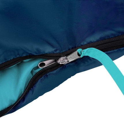 Blue Light Sleeping Bag, Size L, Camping Gear