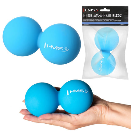 Blue Massage Ball, Double, HMS