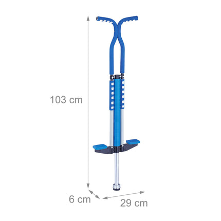 Blue Pogo Stick for children