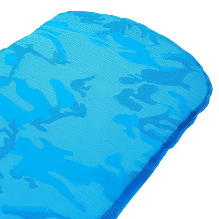 Blue Self-Inflating Camping Mat, Compact & Portable