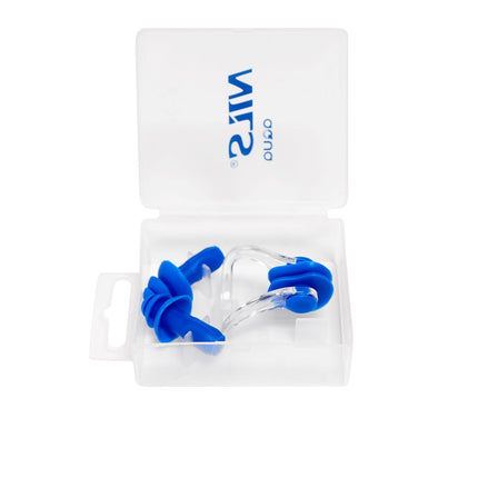Blue Silicone Swimming Set – Ear and Nose Plugs