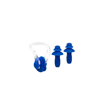 Blue Silicone Swimming Set – Ear and Nose Plugs