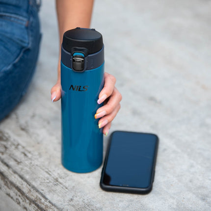 Blue Thermal Cup, 28 oz, Insulated
