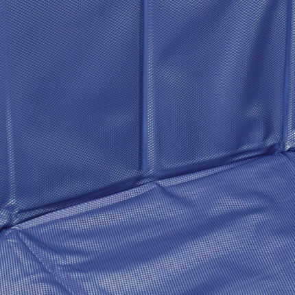 Blue dog pool