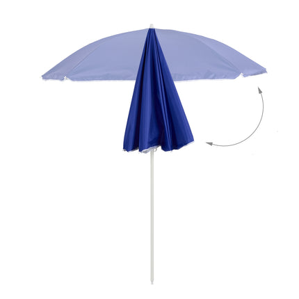 Blue parasol 160 cm