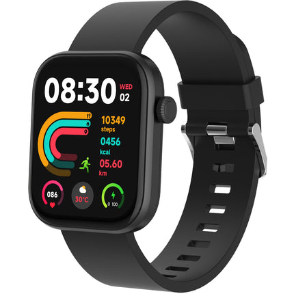 Bluetooth AMOLED Smart Watch Black