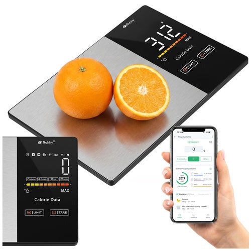 Bluetooth Kitchen Scale, 5kg Capacity, 1g Precision