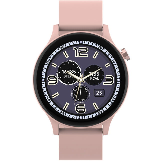 Bluetooth Smart Watch Pink/Beige