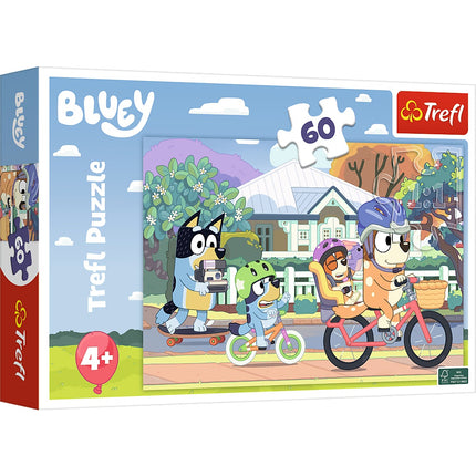 Bluey Puzzle, 60 Pieces, Fun Family Activity