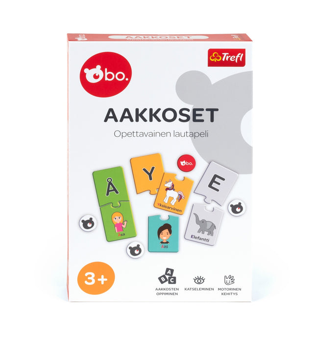 Bo. Educational Board Game "Alphabet" (In Finnish Lang.)