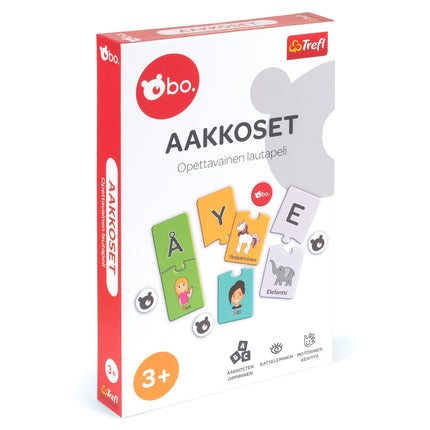 Bo. Educational Board Game "Alphabet" (In Finnish Lang.)