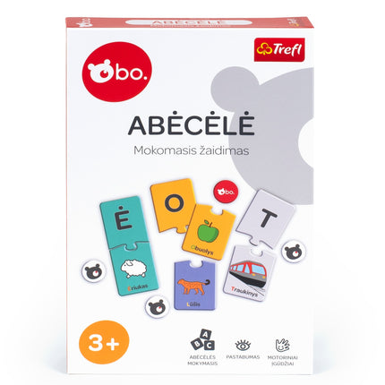 Bo. Educational Board Game "Alphabet" (In Lithuanian Lang.)