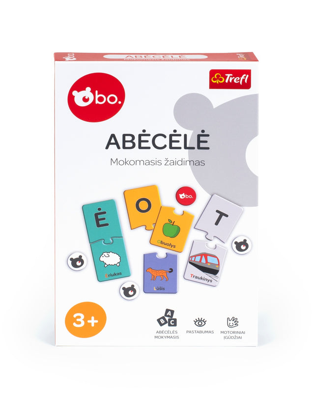 Bo. Educational Board Game "Alphabet" (In Lithuanian Lang.)