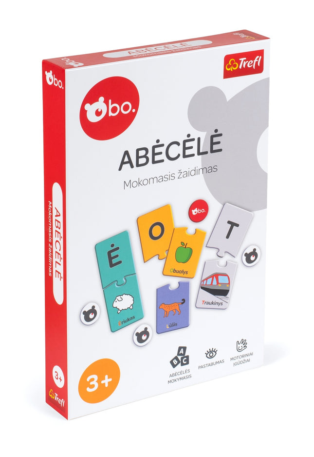 Bo. Educational Board Game "Alphabet" (In Lithuanian Lang.)