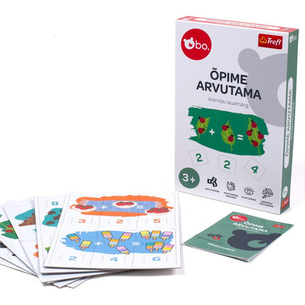 Bo. Educational Board Game "Counting" (In Estonian Lang.)