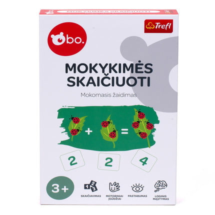 Bo. Educational Board Game "Counting" (In Lithuanian Lang.)