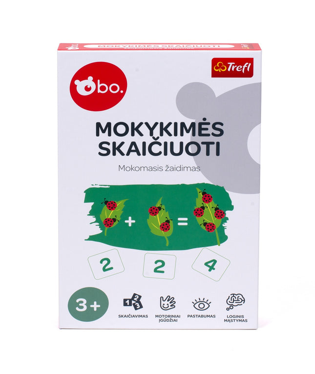 Bo. Educational Board Game "Counting" (In Lithuanian Lang.)