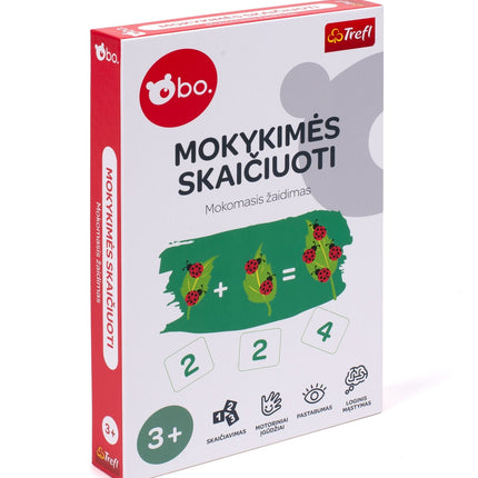 Bo. Educational Board Game "Counting" (In Lithuanian Lang.)