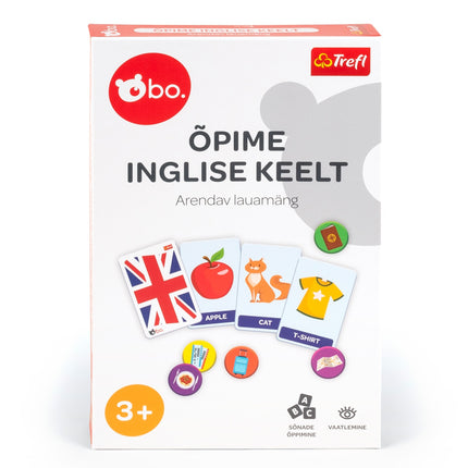Bo. Educational Board Game "English Is Fun" (In Estonian Lang.)