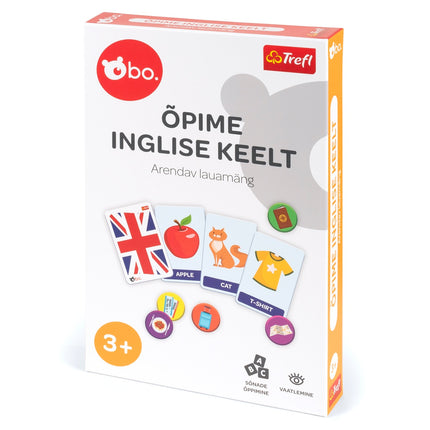 Bo. Educational Board Game "English Is Fun" (In Estonian Lang.)