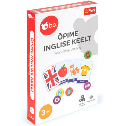 Bo. Educational Board Game "English Is Fun" (In Estonian Lang.)