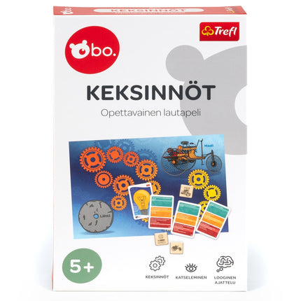 Bo. Educational Board Game "Inventions" (In Finnish Lang.)