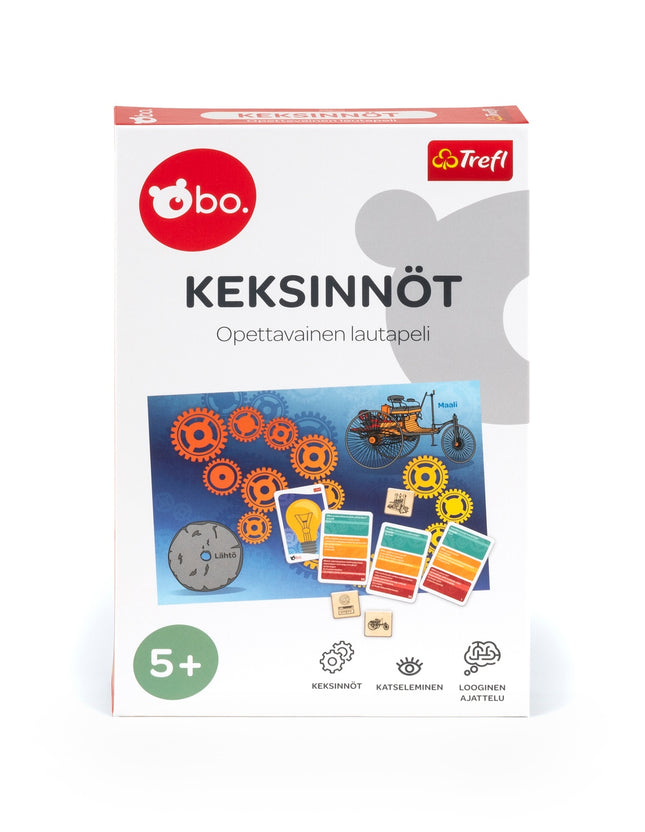 Bo. Educational Board Game "Inventions" (In Finnish Lang.)