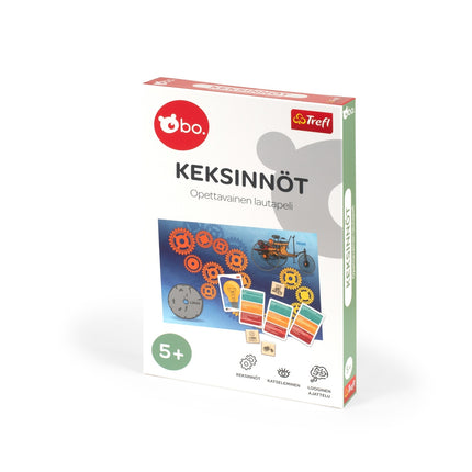 Bo. Educational Board Game "Inventions" (In Finnish Lang.)