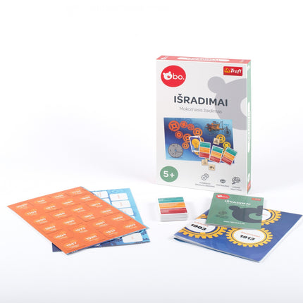 Bo. Educational Board Game "Inventions" (In Lithuanian Lang.)
