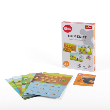 Bo. Educational Board Game "Numbers" (In Finnish Lang.)
