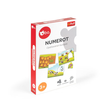 Bo. Educational Board Game "Numbers" (In Finnish Lang.)
