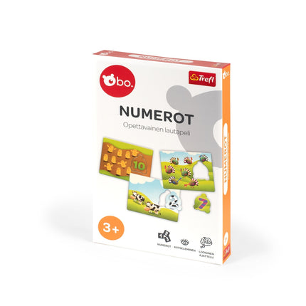 Bo. Educational Board Game "Numbers" (In Finnish Lang.)