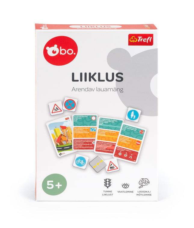 Bo. Educational Board Game "Road Traffic" (In Estonian Lang.)
