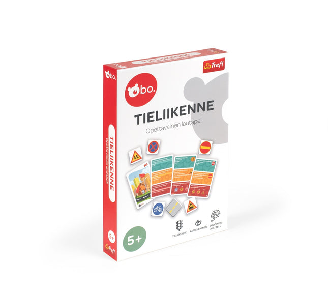 Bo. Educational Board Game "Road Traffic" (In Finnish Lang.)