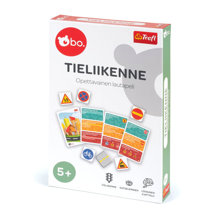 Bo. Educational Board Game "Road Traffic" (In Finnish Lang.)