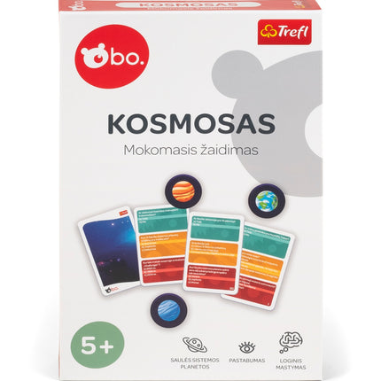 Bo. Educational Board Game "Space" (In Lithuanian Lang.)