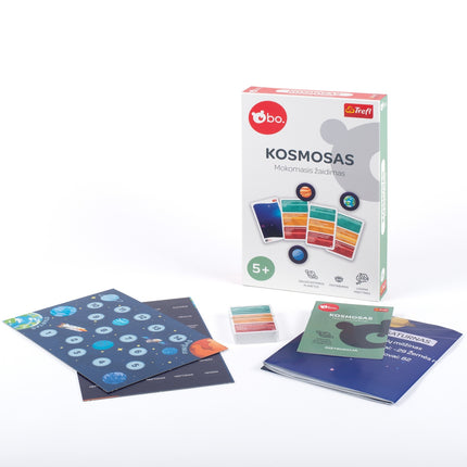 Bo. Educational Board Game "Space" (In Lithuanian Lang.)