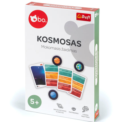 Bo. Educational Board Game "Space" (In Lithuanian Lang.)