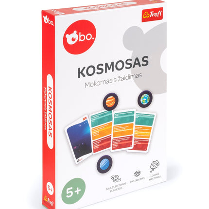 Bo. Educational Board Game "Space" (In Lithuanian Lang.)